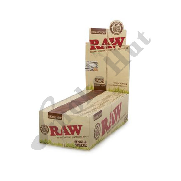 RAW Organic - Single Wide Rolling Papers