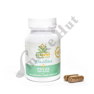 USA Hemp Co. - Focus CBD Capsules