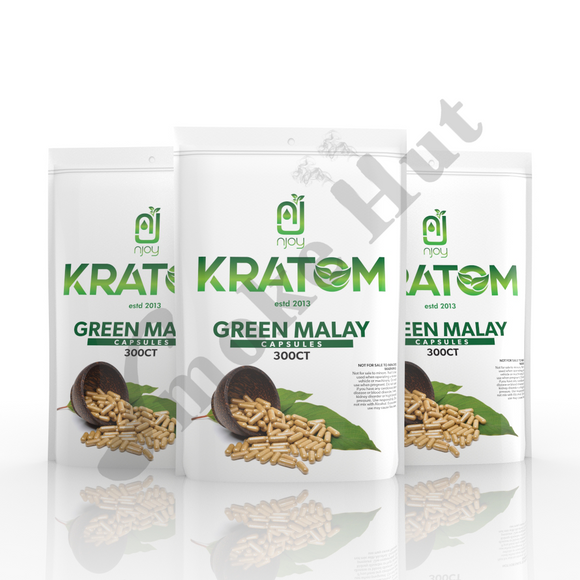 Njoy Kratom - Green Malay Capsules Multi Pack