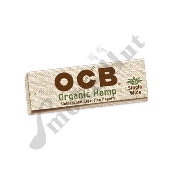 OCB Organic Hemp - Single Wide Rolling Paper
