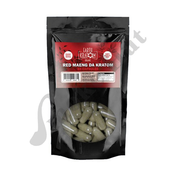 Earth Kratom - Red Maeng Da Capsules